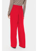 SAINT TROPEZ Casual Hose CelestSZ Gerade Passform in Flame Scarlet