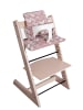 Hoppediz Kinderstuhlpolster Hochstuhl Sitzkissen Set für Stokke Tripp Trapp in Amsterdam rose