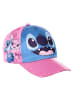 Stitch Angel Kinder Kappe Mädchen Glitzer Schirm in Mehrfarbig