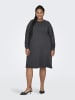 ONLY Carmakoma Sweatshirt-Kleid in Phantom