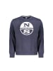 North Sails Blaues Baumwoll-Sweatshirt