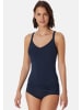 Schiesser Spaghetti Top Personal Fit in Nachtblau