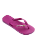 Havaianas Kinder-Flip-Flops zum Hineinschlüpfen mit „Brasil“-Logo Rose