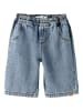 name it Shorts in Medium Blue Denim