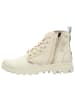 Palladium Schnürstiefelette in beige