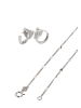 faina Women Jewelry Set in silver