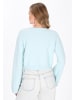 myMo Women Sweater in light blue melange