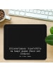Mr. & Mrs. Panda Maus Pad Superheldin Erzieherin mit Spruch in Schwarz