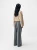 Object Hose mit weitem Bein in Medium Grey Melange
