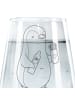 Mr. & Mrs. Panda Trinkglas Pinguin Pommes ohne Spruch in Transparent