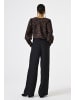 Garcia Chiffonbluse für Damen in schwarz