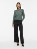 Vila Strickpullover in Balsam Green1