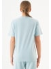 Organication T-Shirt "TILLO" in Mintblau
