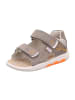 superfit Sandale NINO in Grau/Orange