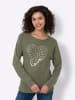 Heine Pullover in khaki