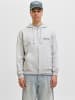 Jack & Jones Kapuzenjacke in White Melange