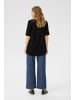Kaffe Stricktunika BPanika A-shape in Black Deep