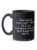 Mr. & Mrs. Panda Tasse Spruch Saxophon Leidenschaft mit Spruch in Schwarz