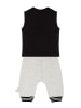 Denokids T-Shirt & Caprihose Set in Black