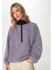 Hessnatur Fleece-Troyer in lila