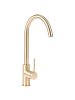 Beliani Küchenarmatur KONASHEN in Gold - (W) 21 x (H) 40 x (L) 5 cm