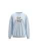 myMo Women Sweatshirt in Light Blue