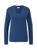 s.Oliver Strickpullover langarm in Blau