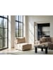 Beliani Sofaelement MESNALI in Beige/Schwarz - (W) 80 x (H) 84 x (L) 95 cm