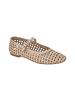 Les Tropéziennes par M Belarbi Carla – „Respire“-Ballerinas aus Leder Gold