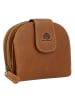 Greenburry Tornado Geldbörse RFID Schutz Leder 14 cm in peanut brown