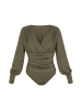 faina Women Bodysuit in green