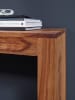 FineBuy Konsolentisch in Braun / Sheesham / 40x115x75