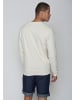 GreenBomb Sweatshirt Nature Perfect Waves in Creme Weiß