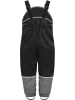 Normani Outdoor Sports Kinder Regenhose mit Hosenträgern in Schwarz