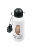 Mr. & Mrs. Panda Kindertrinkflasche Otter Muschel mit Spruch in Weiß