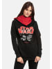 Star Wars Schalkragenpullover The Mandalorian Grogu Hungry in schwarz/rot