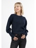 myMo Damen Strickpullover in Navy