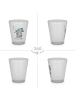 Mr. & Mrs. Panda Schnapsglas Elefant Seifenblasen ohne Spruch in Transparent