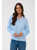 Kaffe Langarm-Bluse KAninna Regular fit in Powder Blue