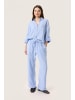 Soaked in Luxury Casual Hose SLAuran Relaxed fit in Blue Yonder Stripe