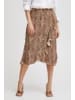 b. young BYMMJOELLA LONG FRILL SKIRT - LIGHT WOVEN Regular fit in Iced Coffee Mix