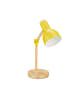 relaxdays Schreibtischlampe in Gelb