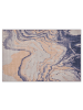 Beliani Kurzflor GEBZE in Bunt/Weiß/Blau - (W) 160 x (H) 0.5 x (L) 230 cm