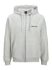 Jack & Jones Sweatjacke / Hoodie Norrebro in Hellgrau