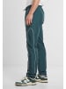 Urban Classics Urban Classics Piped Panel Trackpants in bottlegreen