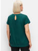 sheego Funktionsshirt in petrol