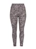 Ulla Popken Leggings in mahagoni