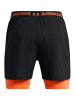 Under Armour Laufshorts/Leggings UA VANISH WVN 2IN1 VENT STS in Schwarz