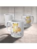 Mr. & Mrs. Panda Tasse Sozialarbeiterin Hoffnungsträger mit Spruch in Weiß