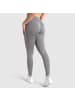 SMILODOX Leggings Silvia Scrunch in Grau